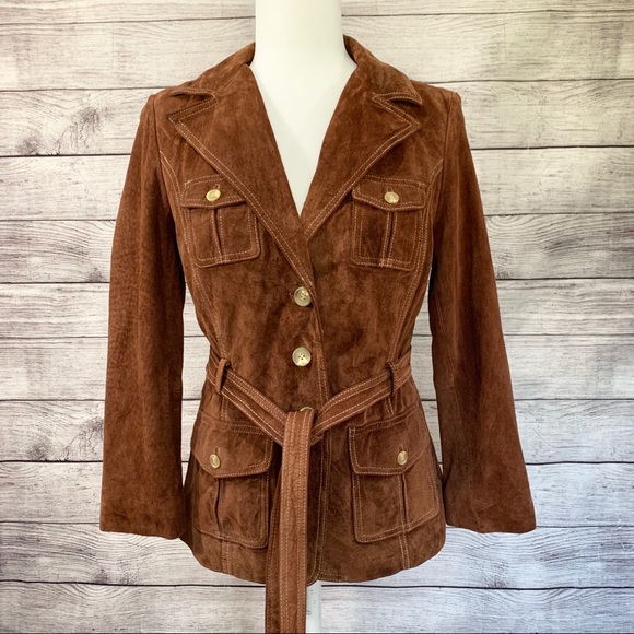 bebe Jackets & Blazers - Bebe Suede Blazer